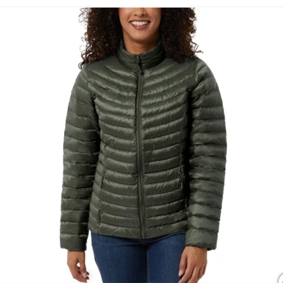 32 Degrees Women's Ultra Light Down Packable Jacket - Picture 1 of 4
